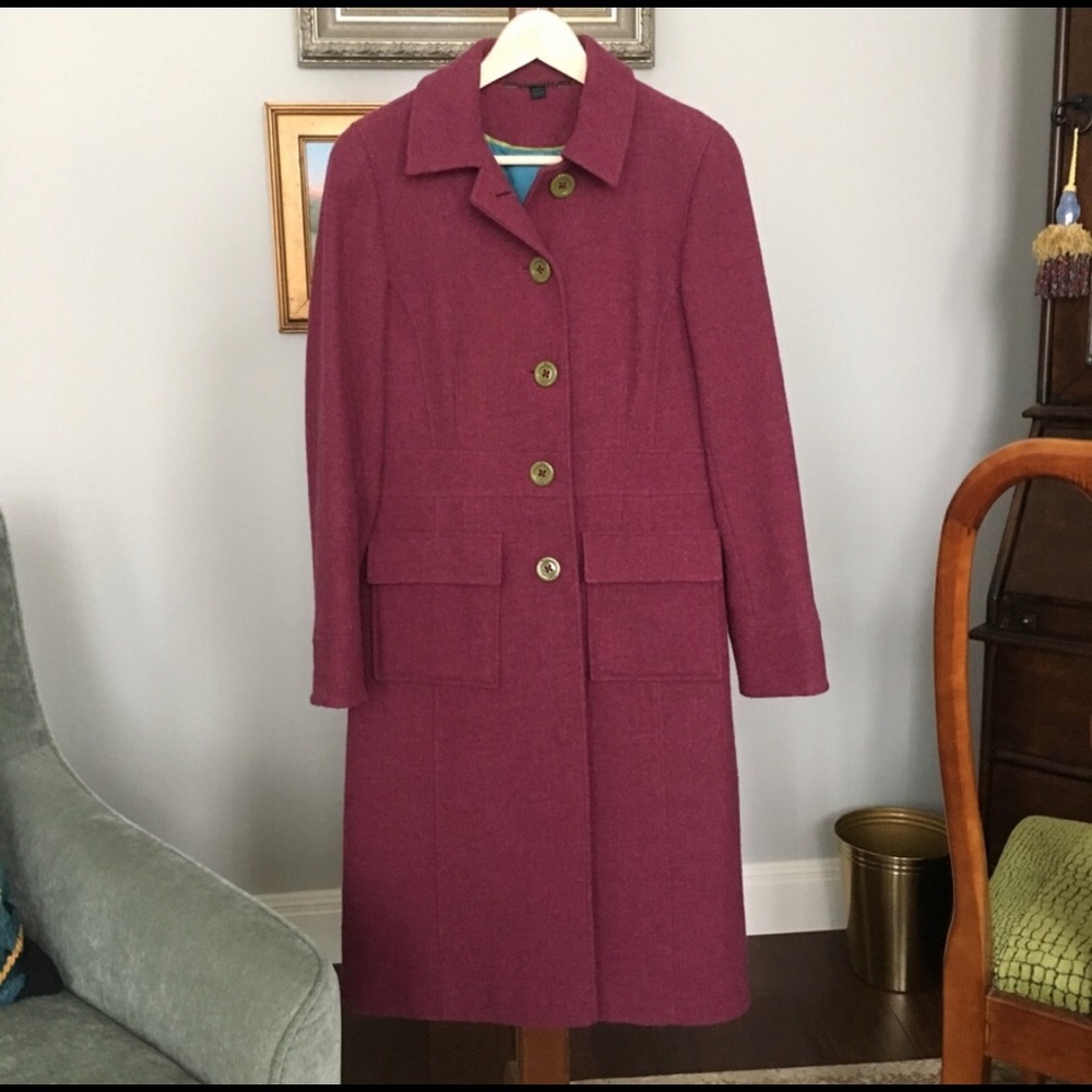Boden Wool Dress Coat size 10